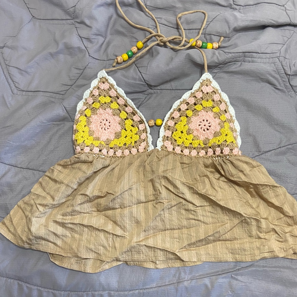 Xs crochet cider top